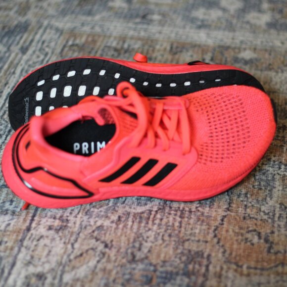 Adidas Ultraboost 20 Running Shoes, Bright Coral - Picture 6 of 7
